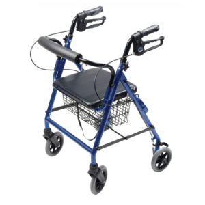 Lumex Walkabout Hemi Rollator Walker for Short Person – Lightweight, Compact, and Built for Petite Adults - Image 3