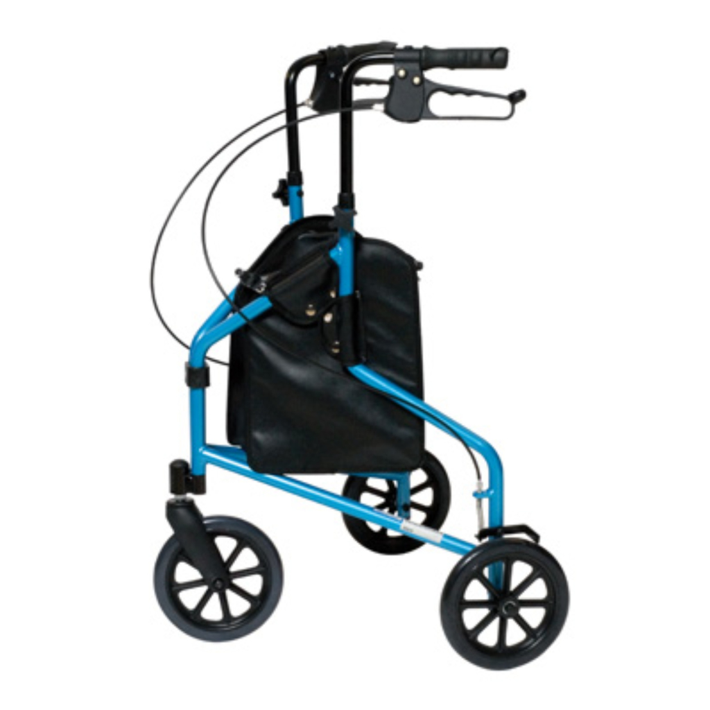 3 wheel walker for seniors with pouch and loop brakes, Lumex GF Cruiser