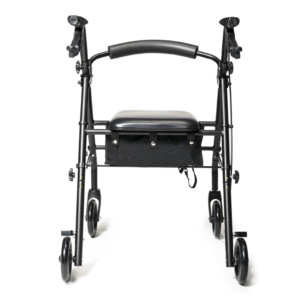 Lumex Walkabout Steel Rollator Walker – Durable Support, Everyday Comfort - Image 4