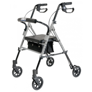 Lumex Set n’ Go – Rollator Walker with Adjustable Seat Height for Personalized Comfort - Image 3
