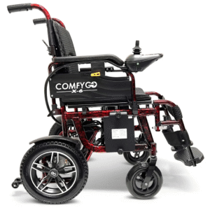 X-6 Lightweight Foldable Travel Electric Wheelchair - Image 2