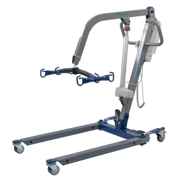 Protekt 500 electric Hoyer lift with 500 lb capacity for home and facility use