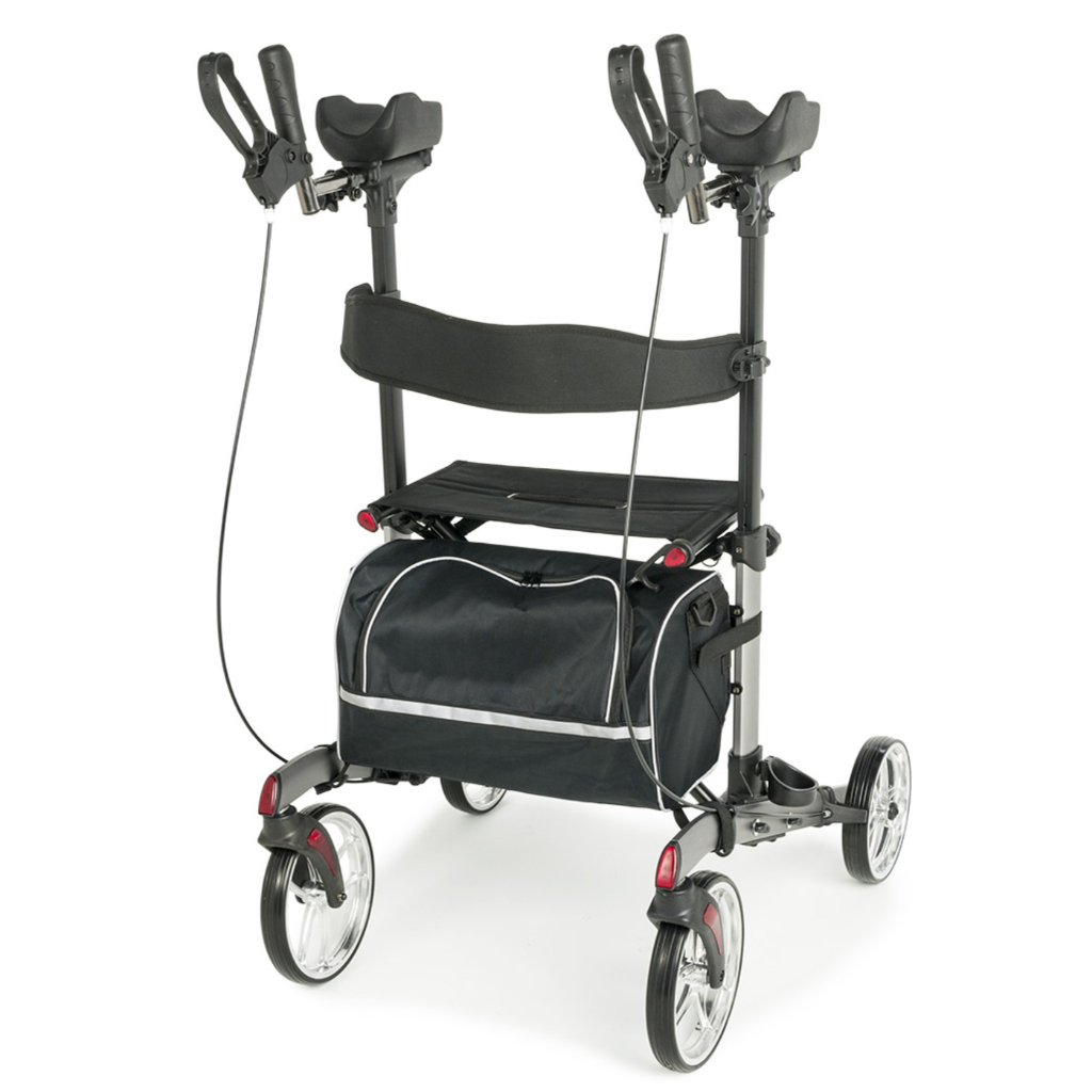 upright walker for seniors with forearm supports – Lumex Gaitster mobility aid