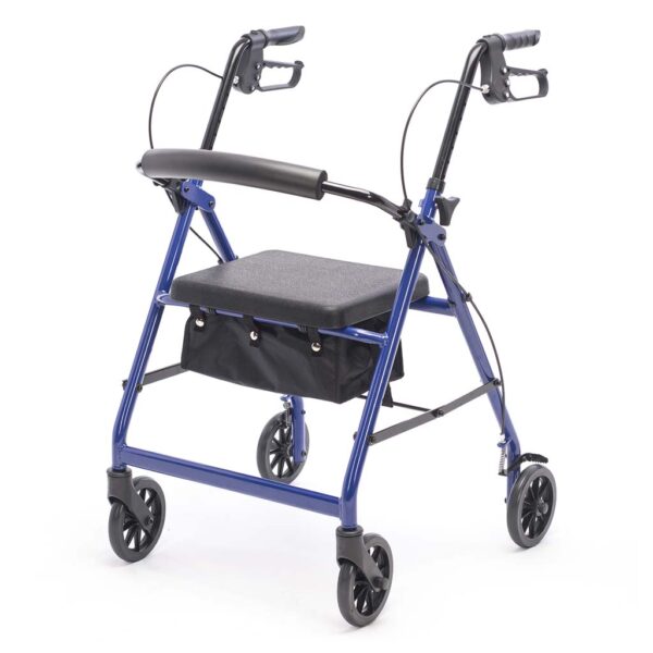 Blue KD Steel Rollator 01 Blue KD Steel Rollator 01