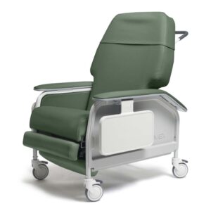 Lumex Wide Clinical Care Recliner – Extra-Wide Medical Reclining Chair for Patient Comfort & Transfers