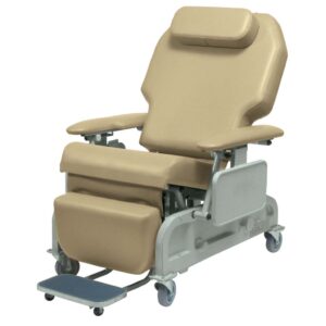 Lumex Powered Bariatric Recliner – Extra-Wide Medical Chair with Electric Recline & Heavy-Duty Support - Image 1