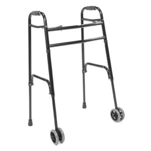 Proactive Medical Protekt Bariatric Two-Button Folding Walker - Image 1