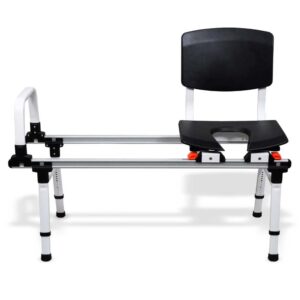 ShowerGlyde SG1 Sliding Transfer Bench for Shower & Tub – Safe & Easy Bathroom Access