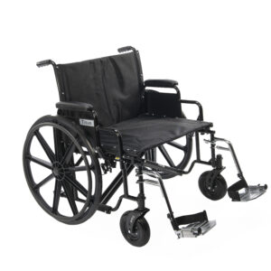 Titus Extra Wide Wheelchair – Heavy Duty Wheelchair for Bariatric Support - Image 2