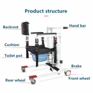 Top Medical Electric Fixed Leg Patient Lift Transfer Chair d8 Top Medical Electric Fixed Leg Patient Lift Transfer Chair d8