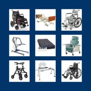 Top-rated home care medical equipment for seniors and disabled—shop hospital beds, mobility scooters, and patient lifts at Med Mobility Homecare