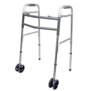 ProBasics Bariatric 2-Button Walker with 5-inch Wheels - Image 3