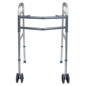 ProBasics Bariatric 2-Button Walker with 5-inch Wheels - Image 2
