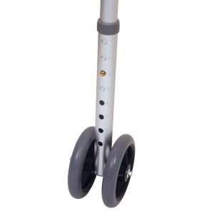 ProBasics Bariatric 2-Button Walker with 5-inch Wheels - Image 5