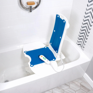 BathLyft Electric Bath Lift Chair – Safe, Comfortable, & Tool-Free Tub Transfer Solution for Seniors (300 lb Capacity) - Image 2