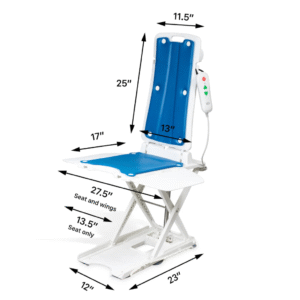 BathLyft Electric Bath Lift Chair – Safe, Comfortable, & Tool-Free Tub Transfer Solution for Seniors (300 lb Capacity) - Image 3